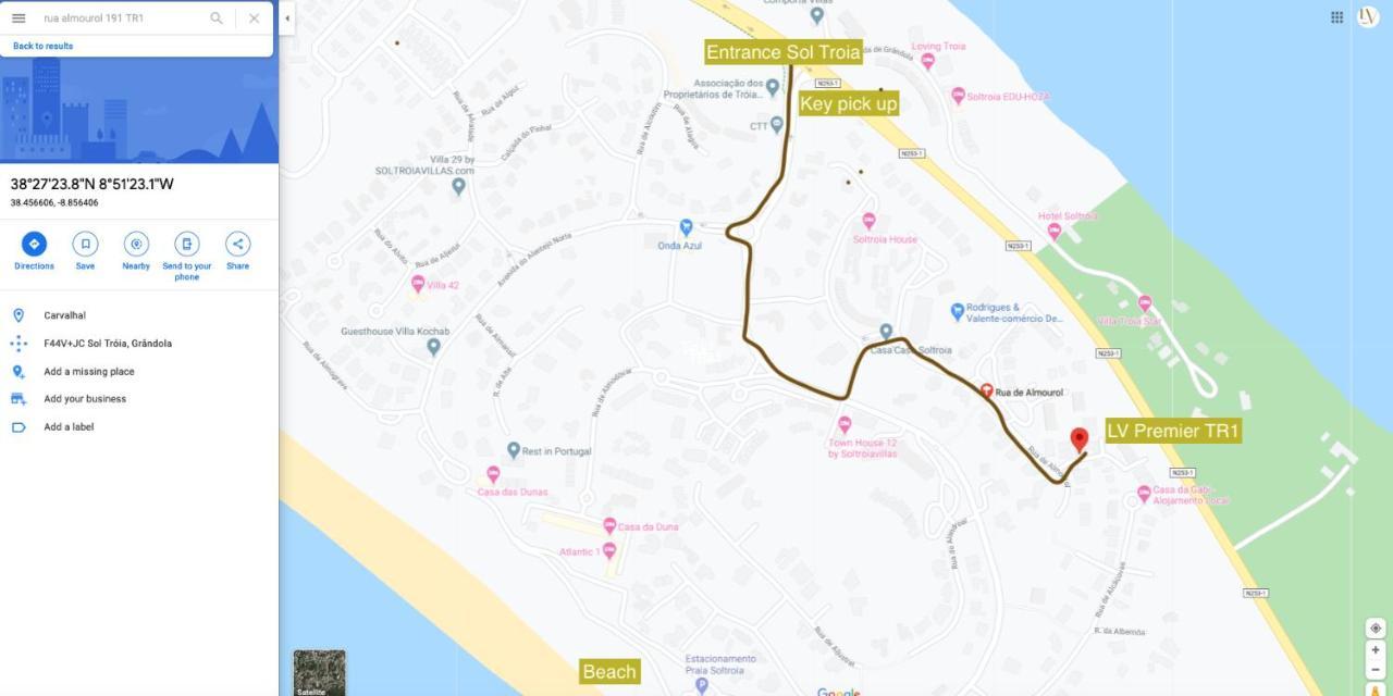 Lv Premier Troia Apartment Екстериор снимка